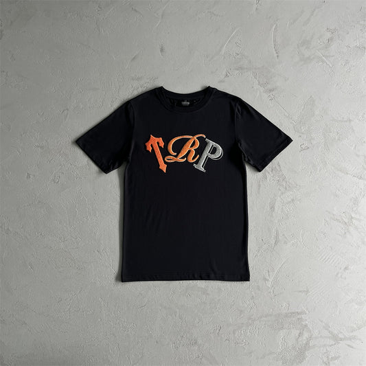 Trapstar TRP Black/Orange-Short Set