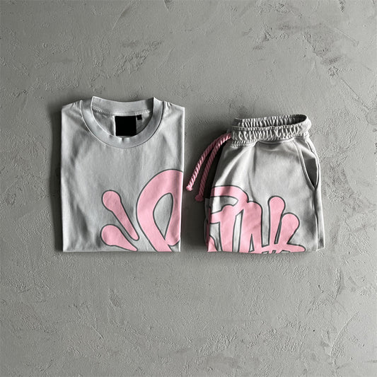 Syna T-Shirt & Short Pink Short-Set