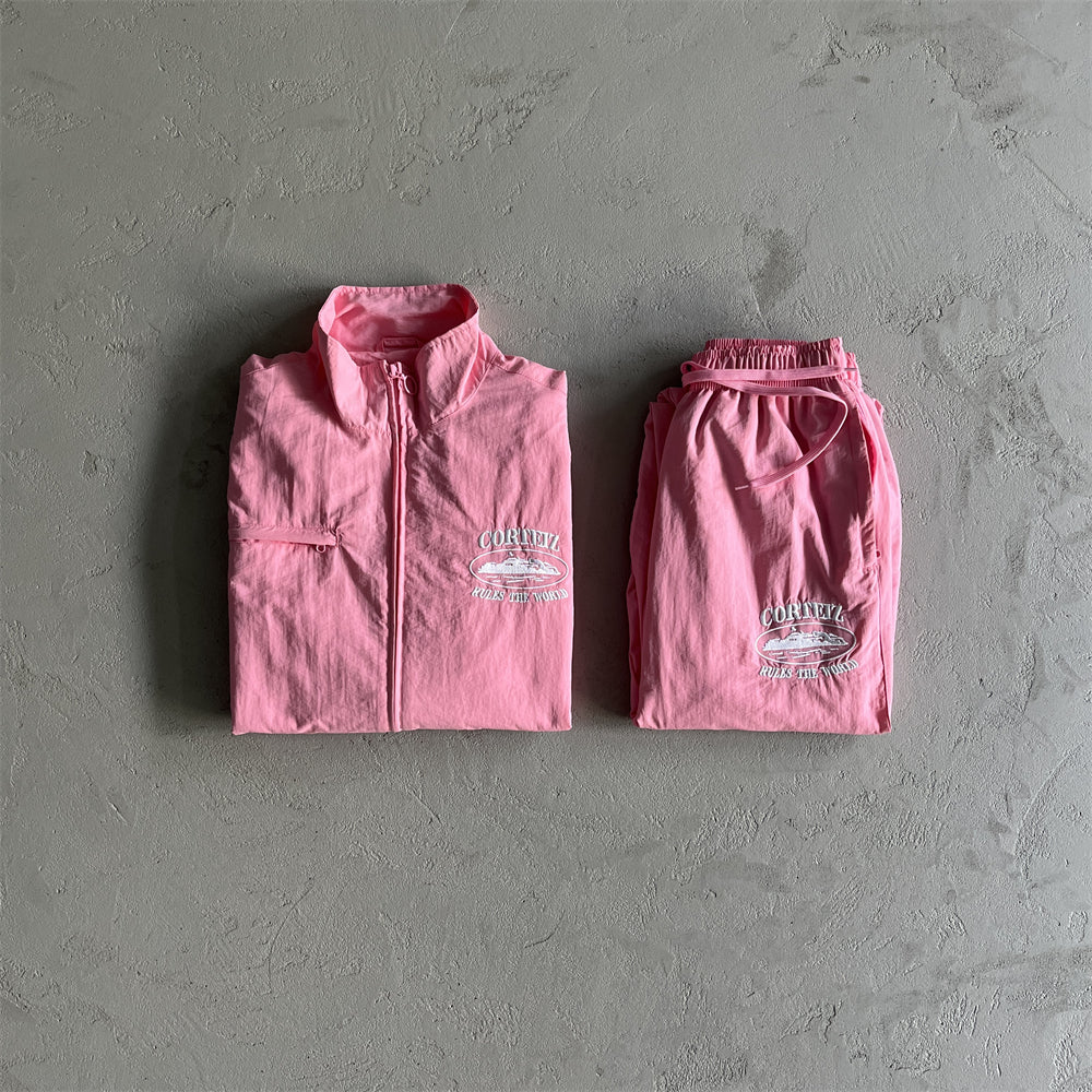Corteiz Shukushuku Pink-Tracksuit