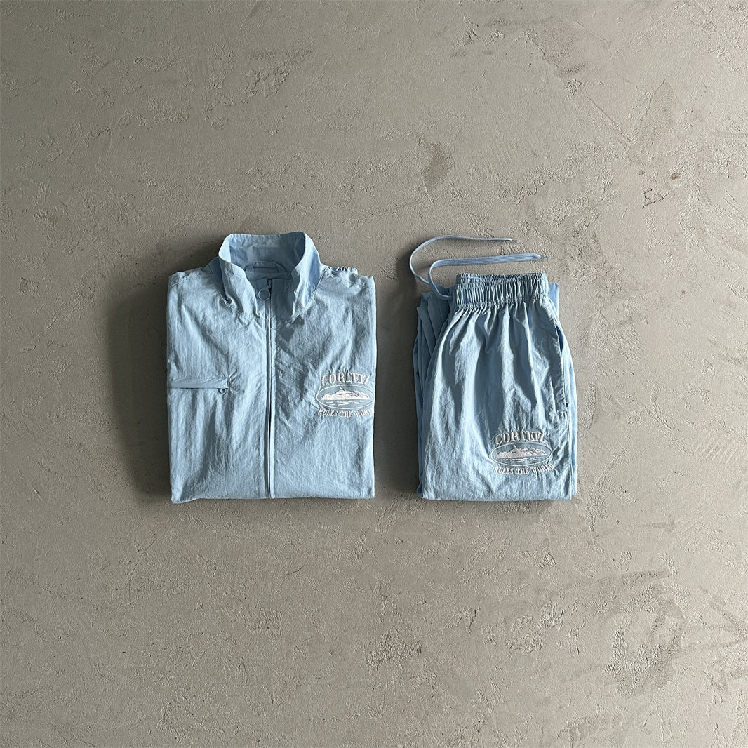 Corteiz Baby Blue Shukushuku-Tracksuit
