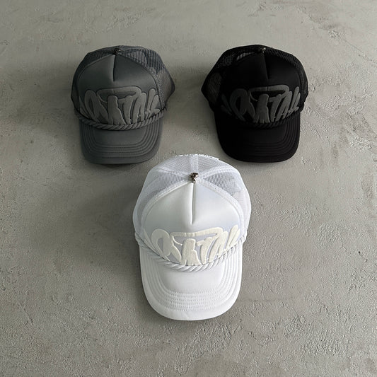 Syna Black/White/Grey Caps