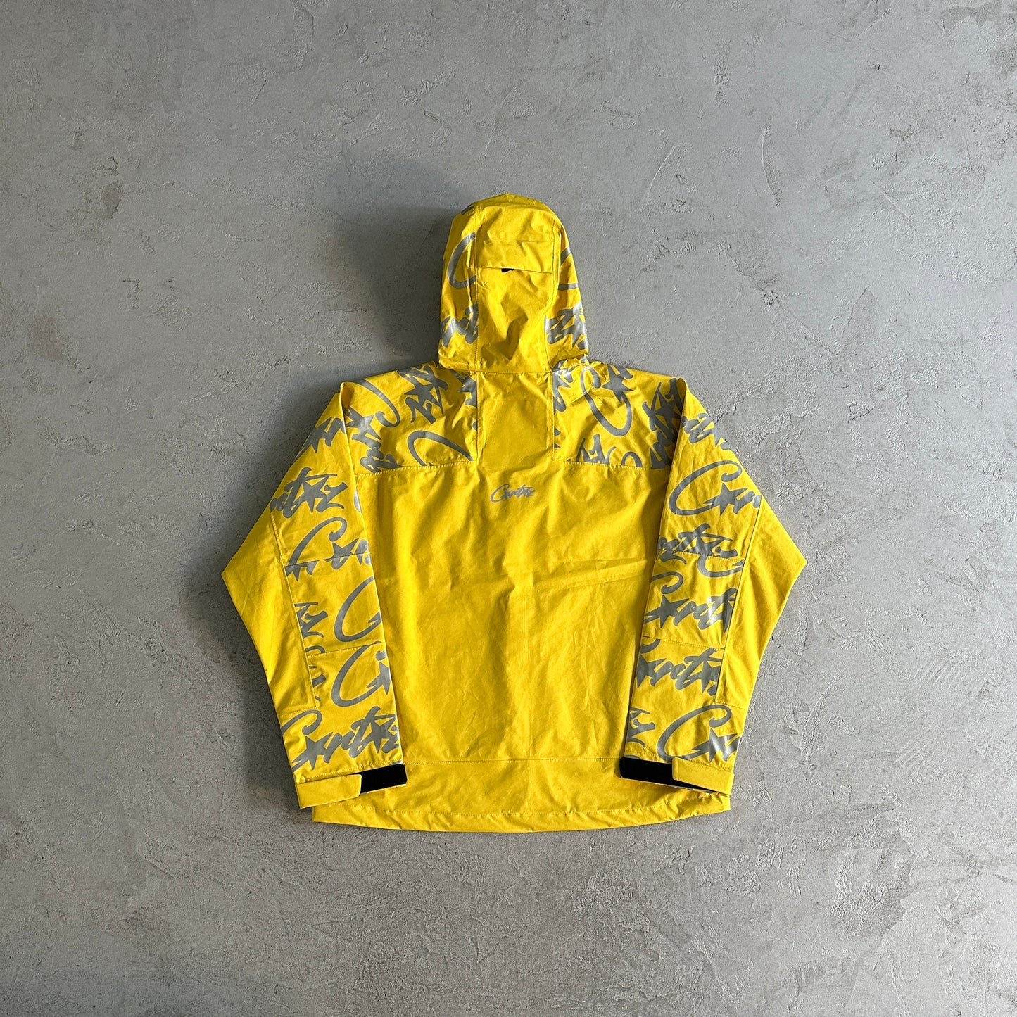 Corteiz Reflective Yellow-Windbreaker