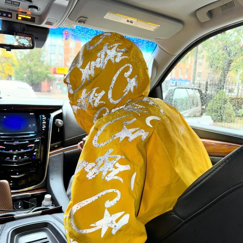 Corteiz Reflective Yellow-Windbreaker