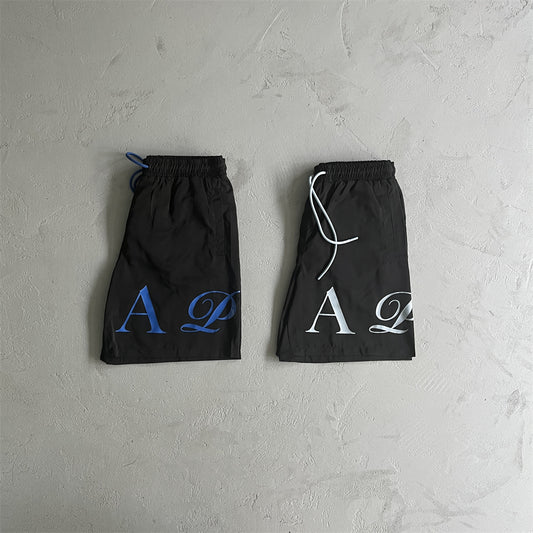 Trapstar Cursive Blue/ White Short