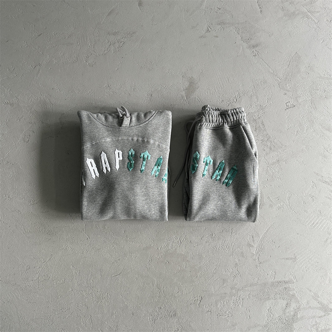 Trapstar Iongate Chenille Arch Grey/Sea Blue-Tracksuit